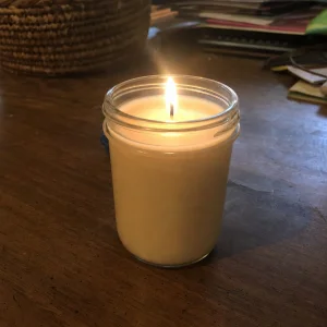 Candle photo attachment